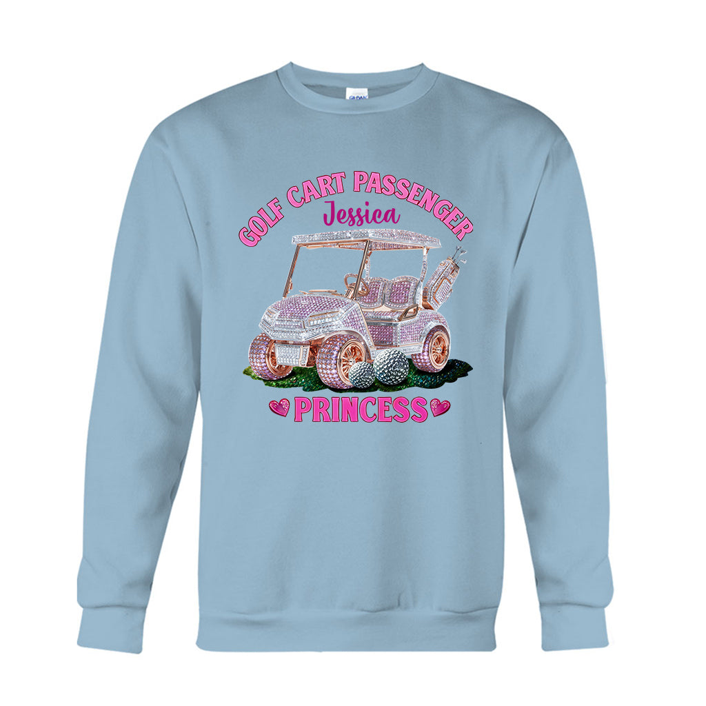 Passenger Princess – Personalisiertes Golf-T-Shirt und Hoodie