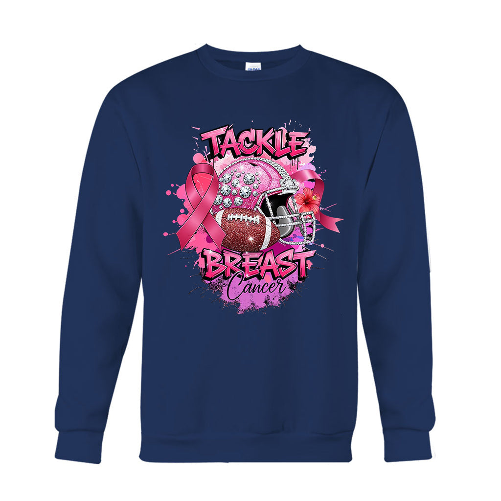 Brustkrebs bekämpfen – T-Shirt und Hoodie zur Sensibilisierung für Brustkrebs
