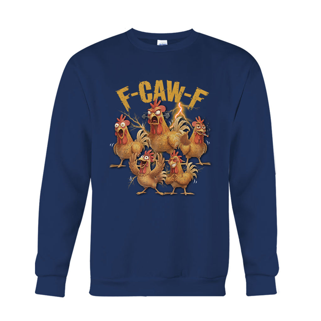 F Caw F Chicken T-Shirt - Hühner-T-Shirt und Hoodie