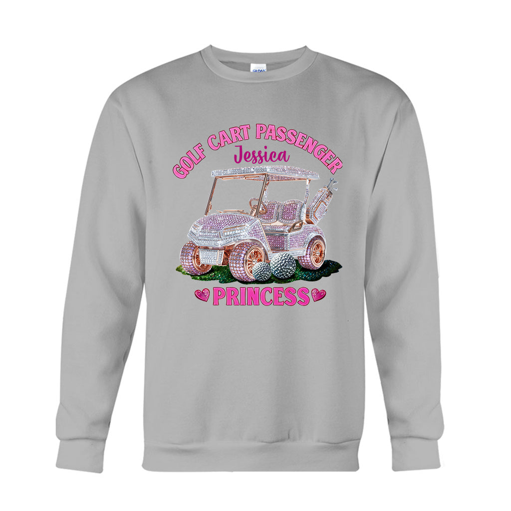 Passenger Princess – Personalisiertes Golf-T-Shirt und Hoodie