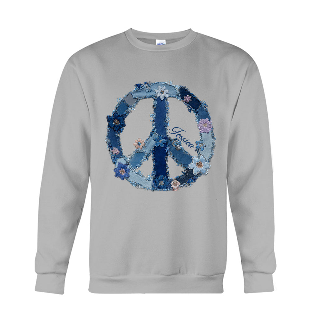 Hippie Soul – Personalisiertes Hippie-T-Shirt und Hoodie
