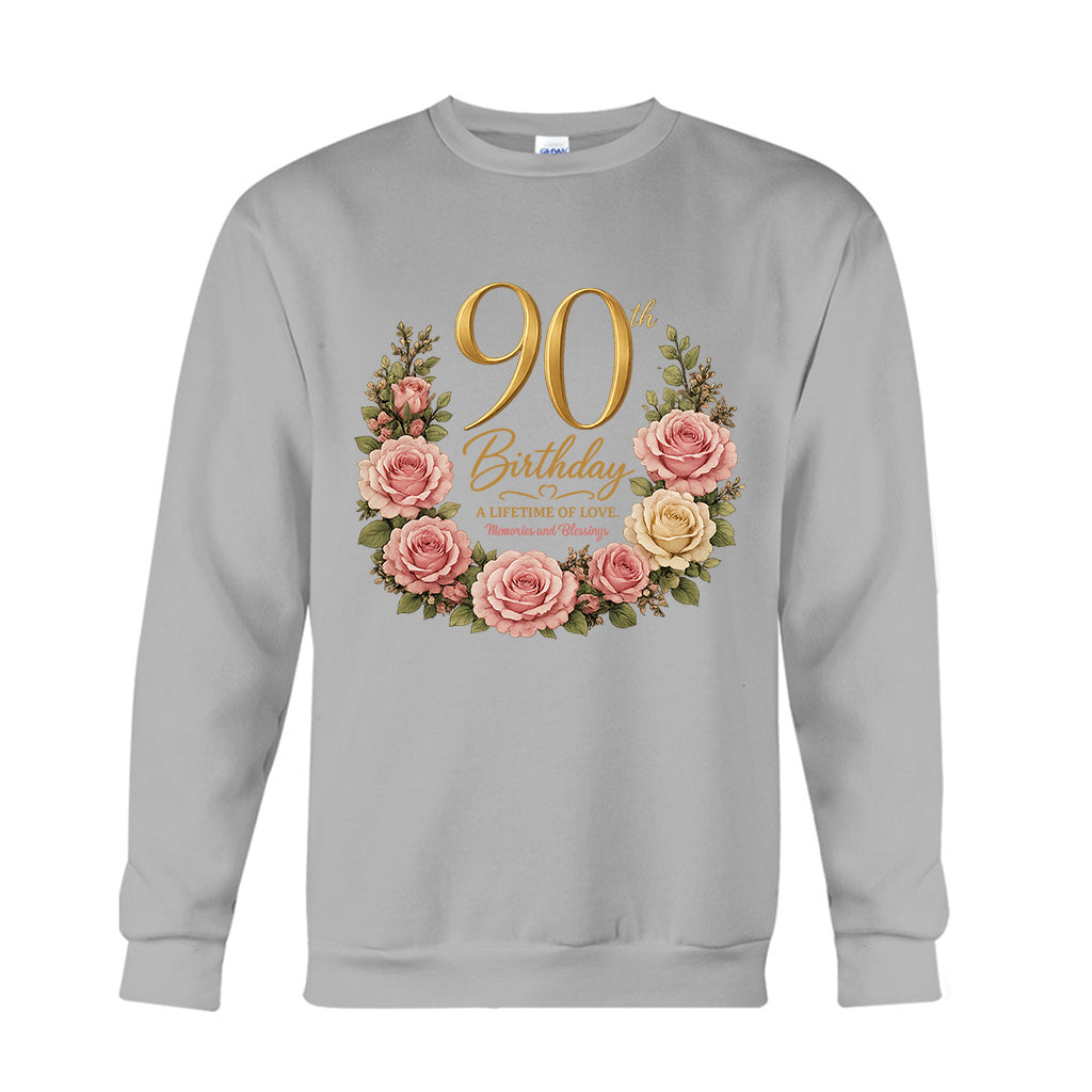 Geburtstagsgeschenk - Personalisiertes Geburtstags-T-Shirt und Hoodie