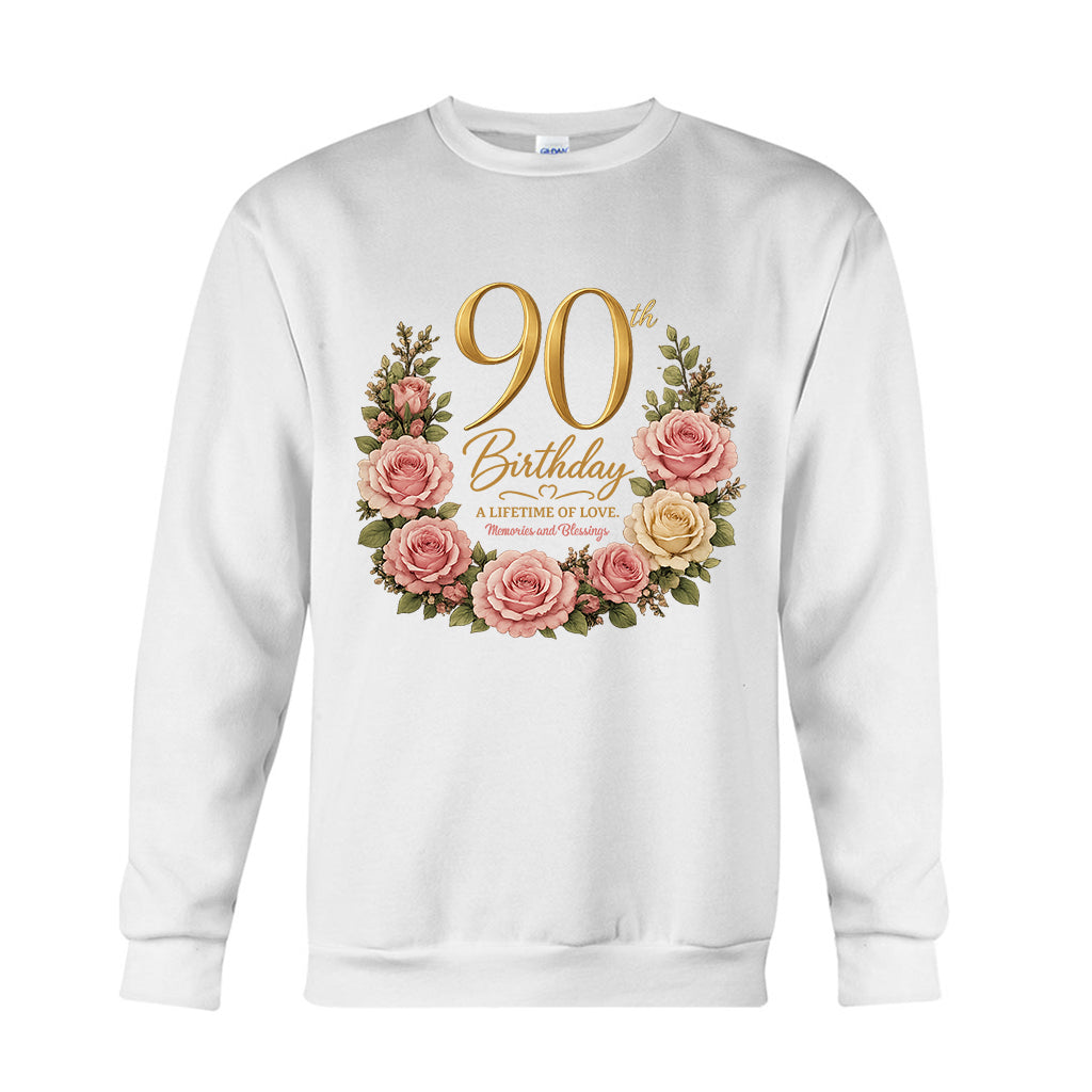 Geburtstagsgeschenk - Personalisiertes Geburtstags-T-Shirt und Hoodie