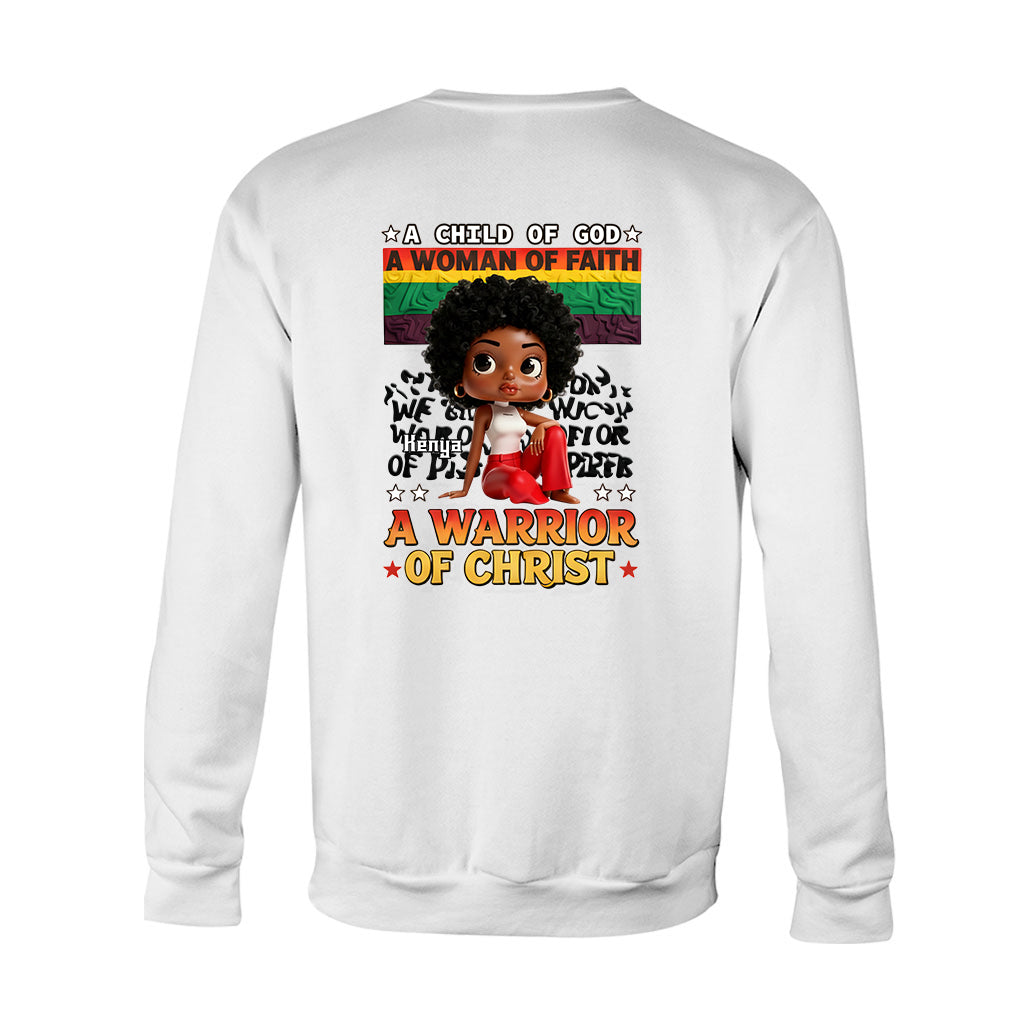Treue schwarze Frau – Personalisiertes T-Shirt und Hoodie für Afroamerikanerinnen