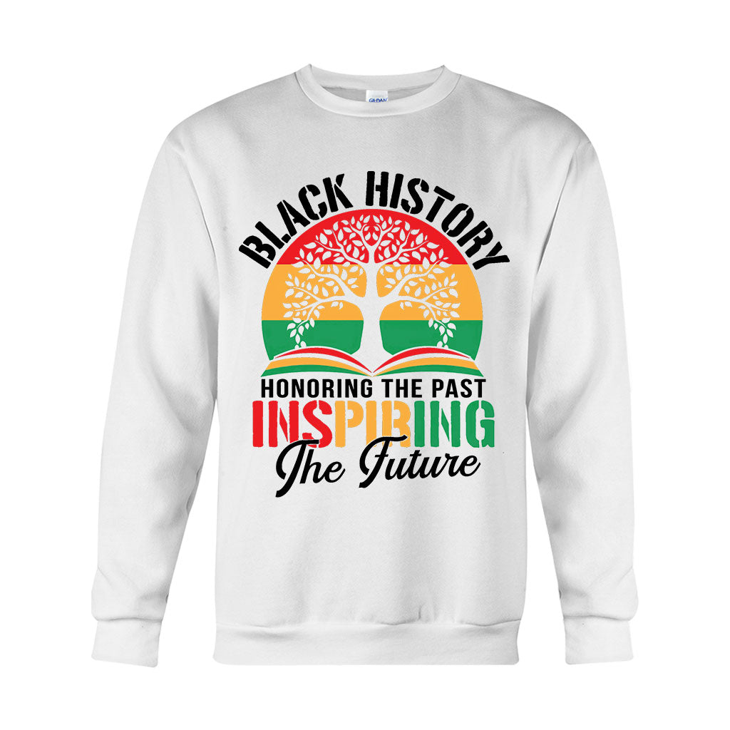 Schwarze Geschichte: Die Vergangenheit ehren, die Zukunft inspirieren – Personalisiertes T-Shirt und Hoodie für Afroamerikaner