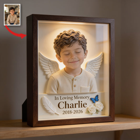 Personalisierte Gedenktafel für Latino Jungen