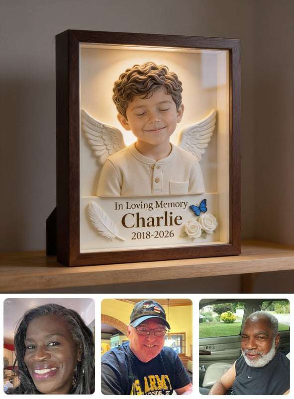 Personalisierte Gedenktafel für Latino Jungen