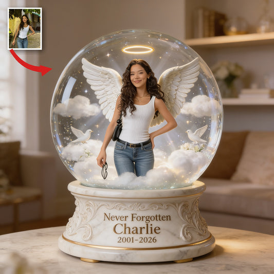 Personalized Memorial Latina Woman Custom Shaped Acrylic Plaque Sympathy Gift