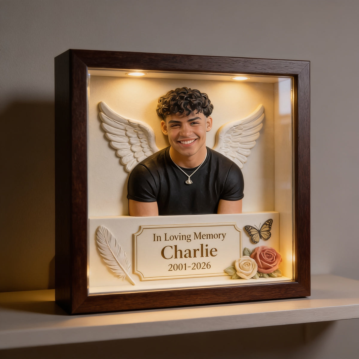 Personalisierte Gedenktafel für Latino-Männer aus Acryl