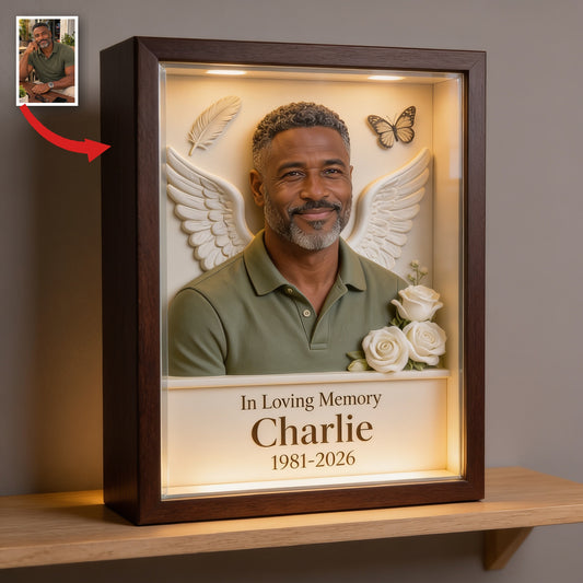 Personalisierte Gedenktafel für einen verstorbenen schwarzen Mann, Dad Ehemann Andenken