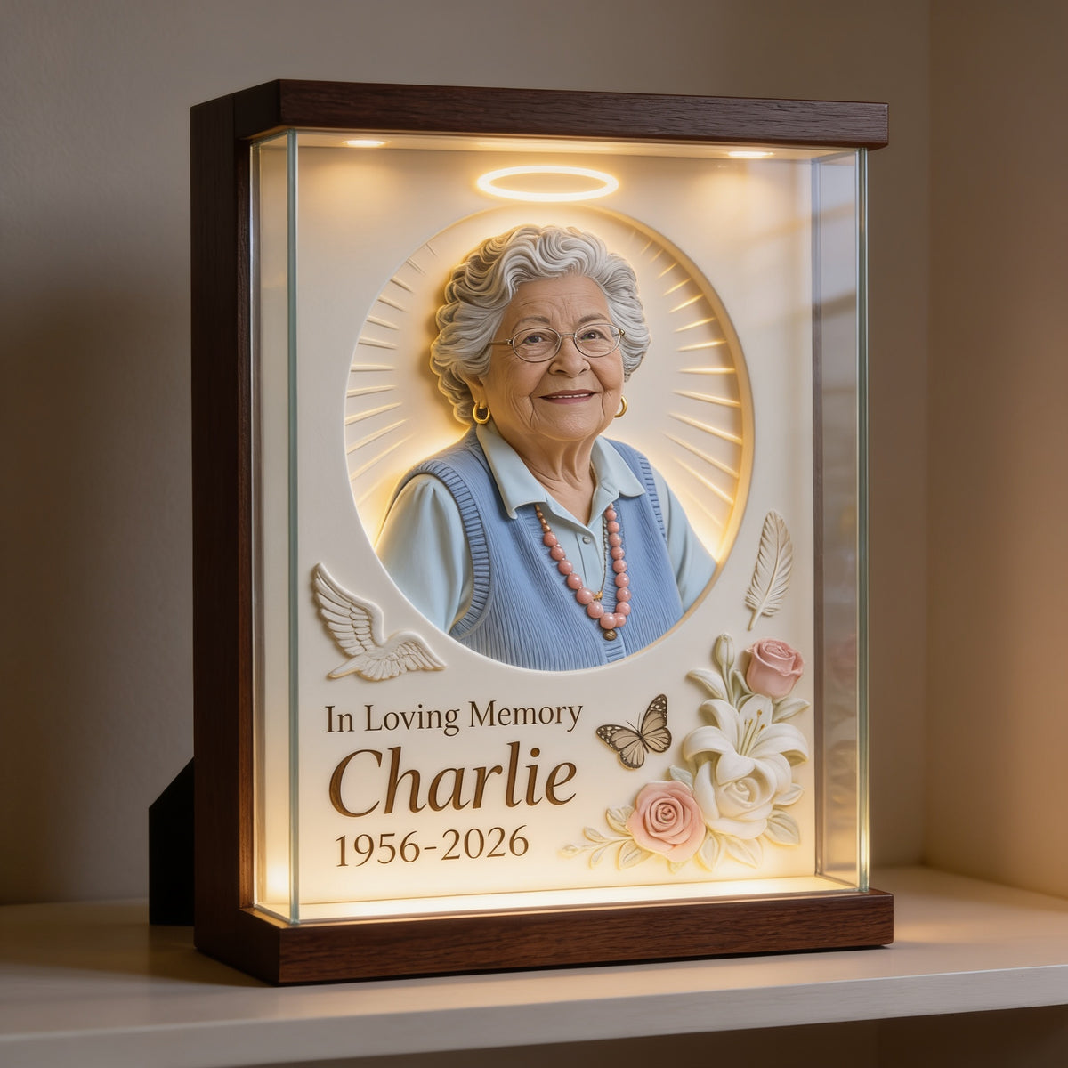 Personalisierte Gedenktafel für ältere Latina-Frauen - Oma