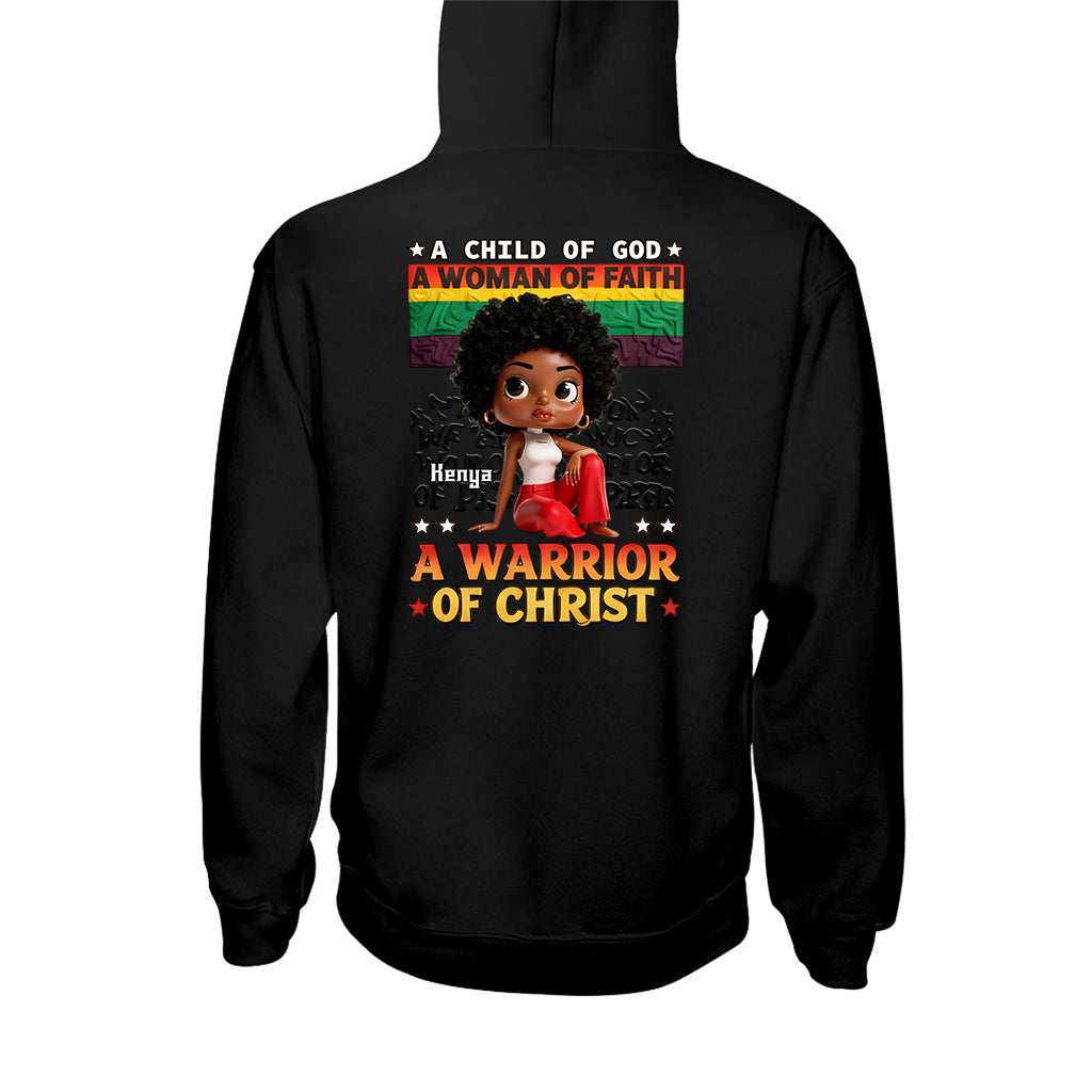 Treue schwarze Frau – Personalisiertes T-Shirt und Hoodie für Afroamerikanerinnen