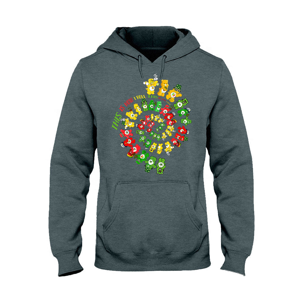 So fahre ich – Weed-T-Shirt und Hoodie