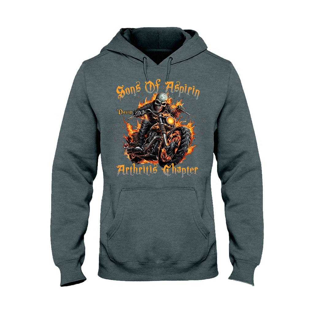 Sons Of Aspirin – Personalisiertes Biker-T-Shirt und Hoodie