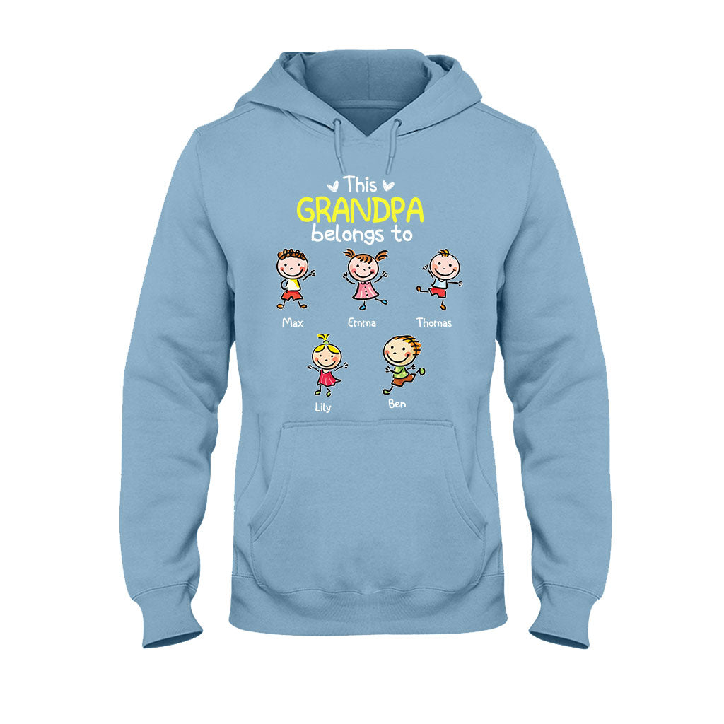 Wir lieben dich – Geschenk für Oma, Papa, Mama, Opa – Personalisiertes T-Shirt und Hoodie