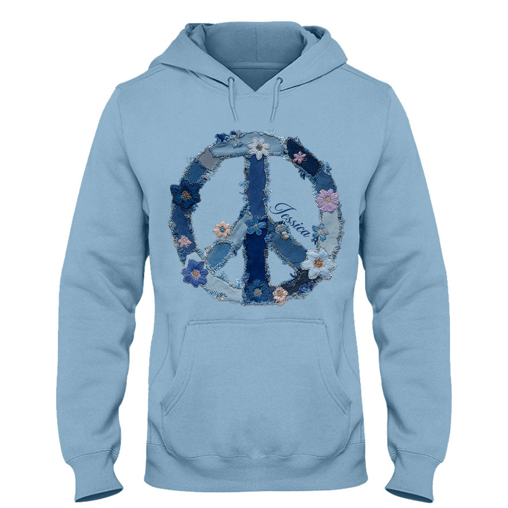 Hippie Soul – Personalisiertes Hippie-T-Shirt und Hoodie