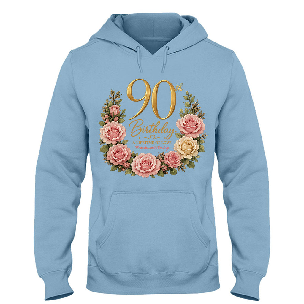 Geburtstagsgeschenk - Personalisiertes Geburtstags-T-Shirt und Hoodie