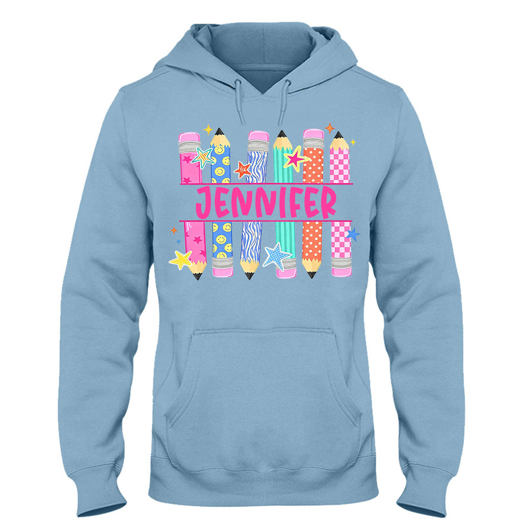 Back To School, Teacher Gift Idea - Personalized Teacher T-shirt And Hoodie