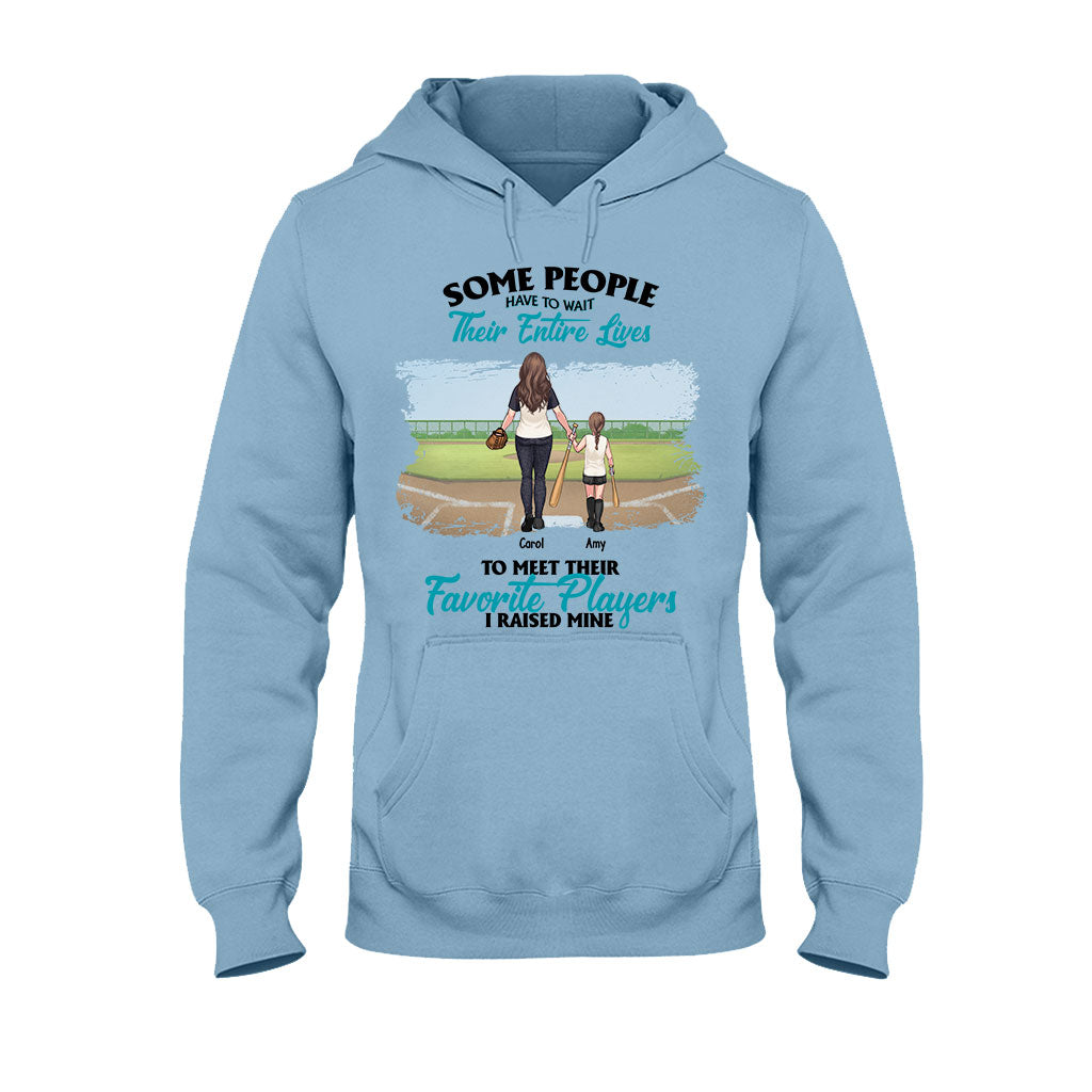 Mein Lieblingsspieler – Personalisiertes Baseball-T-Shirt und Hoodie