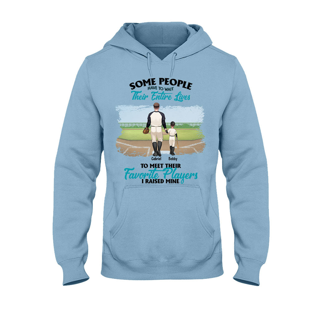 Mein Lieblingsspieler – Personalisiertes Baseball-T-Shirt und Hoodie