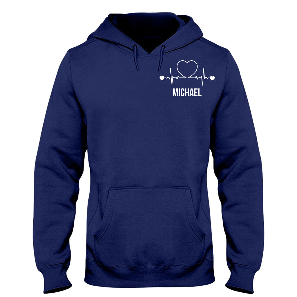 Der beste Papa aller Zeiten – Personalisiertes Vater-T-Shirt und Hoodie