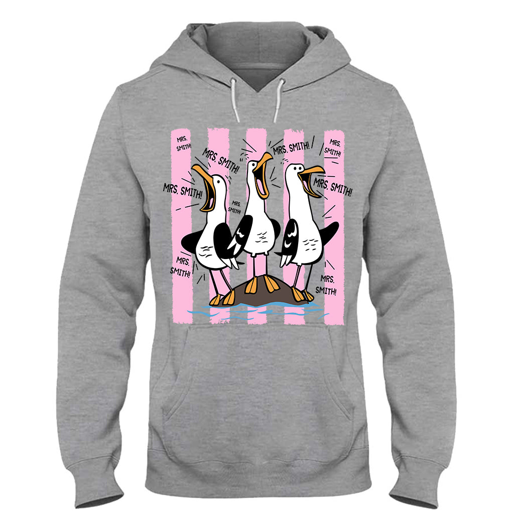 Zurück zur Schule - Personalisierte Lehrer T-Shirt und Hoodie