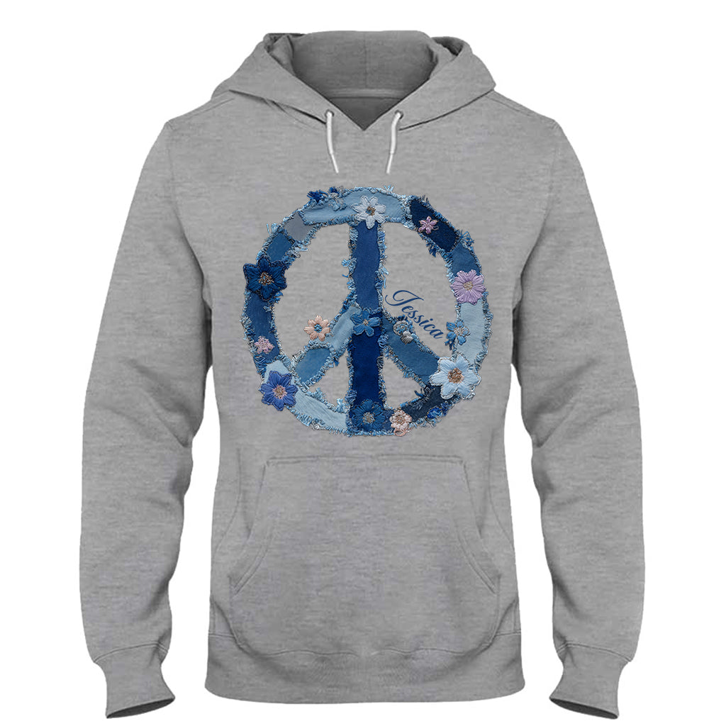 Hippie Soul – Personalisiertes Hippie-T-Shirt und Hoodie