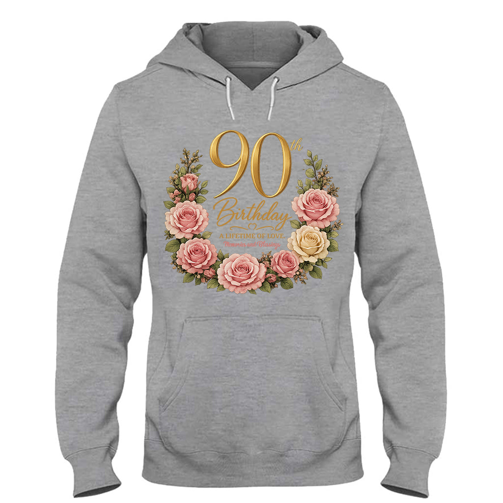 Geburtstagsgeschenk - Personalisiertes Geburtstags-T-Shirt und Hoodie