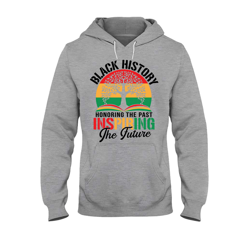 Schwarze Geschichte: Die Vergangenheit ehren, die Zukunft inspirieren – Personalisiertes T-Shirt und Hoodie für Afroamerikaner
