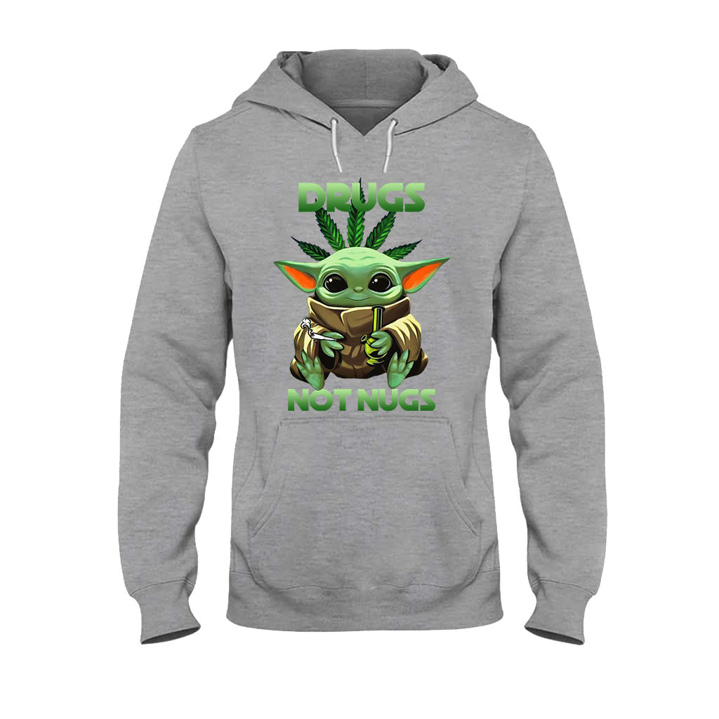 Drogen statt Blüten – Weed-T-Shirt und Hoodie