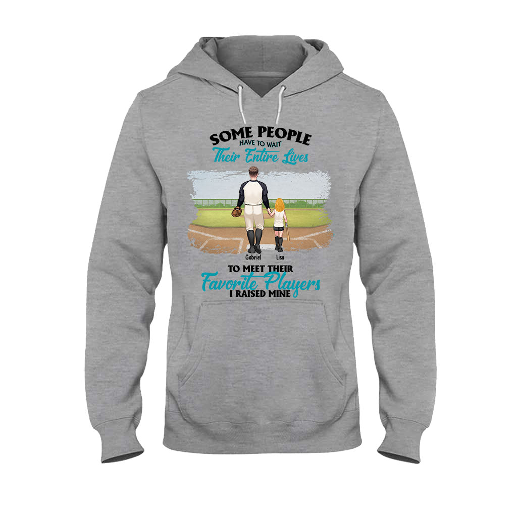 Mein Lieblingsspieler – Personalisiertes Baseball-T-Shirt und Hoodie
