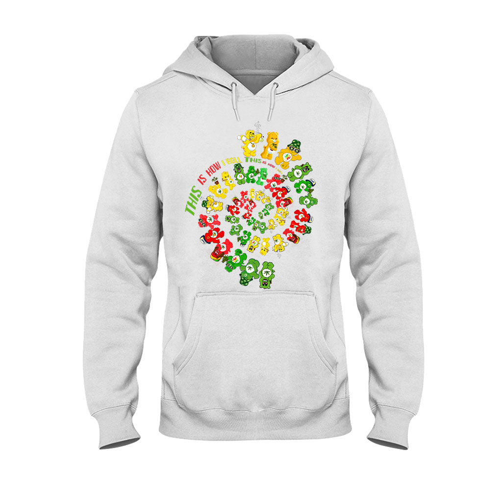 So fahre ich – Weed-T-Shirt und Hoodie