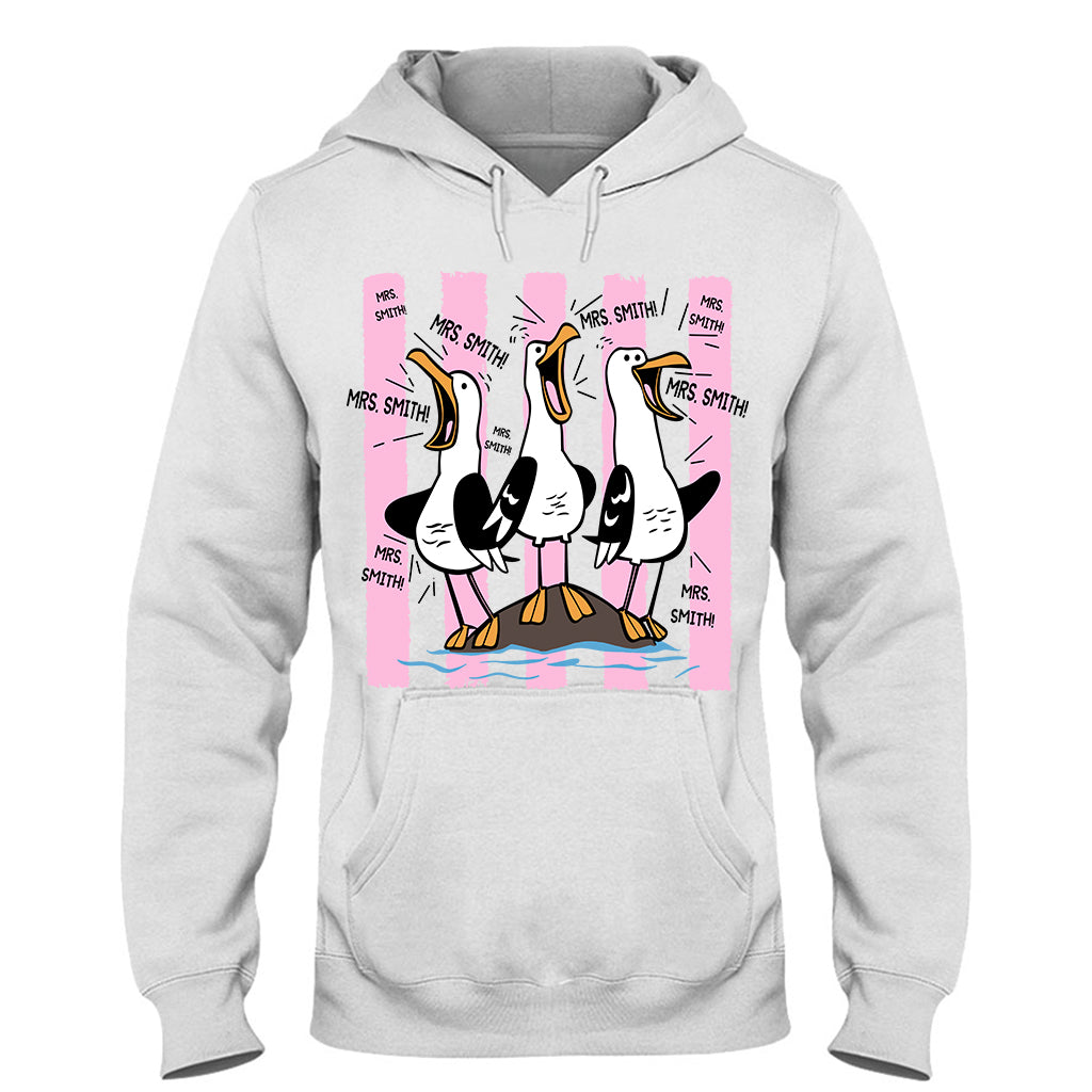 Zurück zur Schule - Personalisierte Lehrer T-Shirt und Hoodie