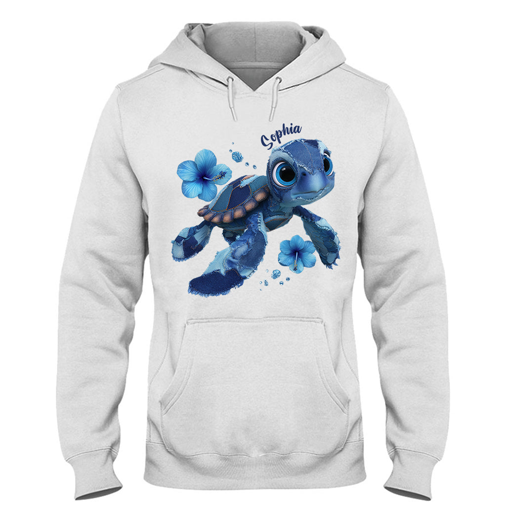 Liebe Schildkröte – Personalisiertes Schildkröten-T-Shirt und Hoodie