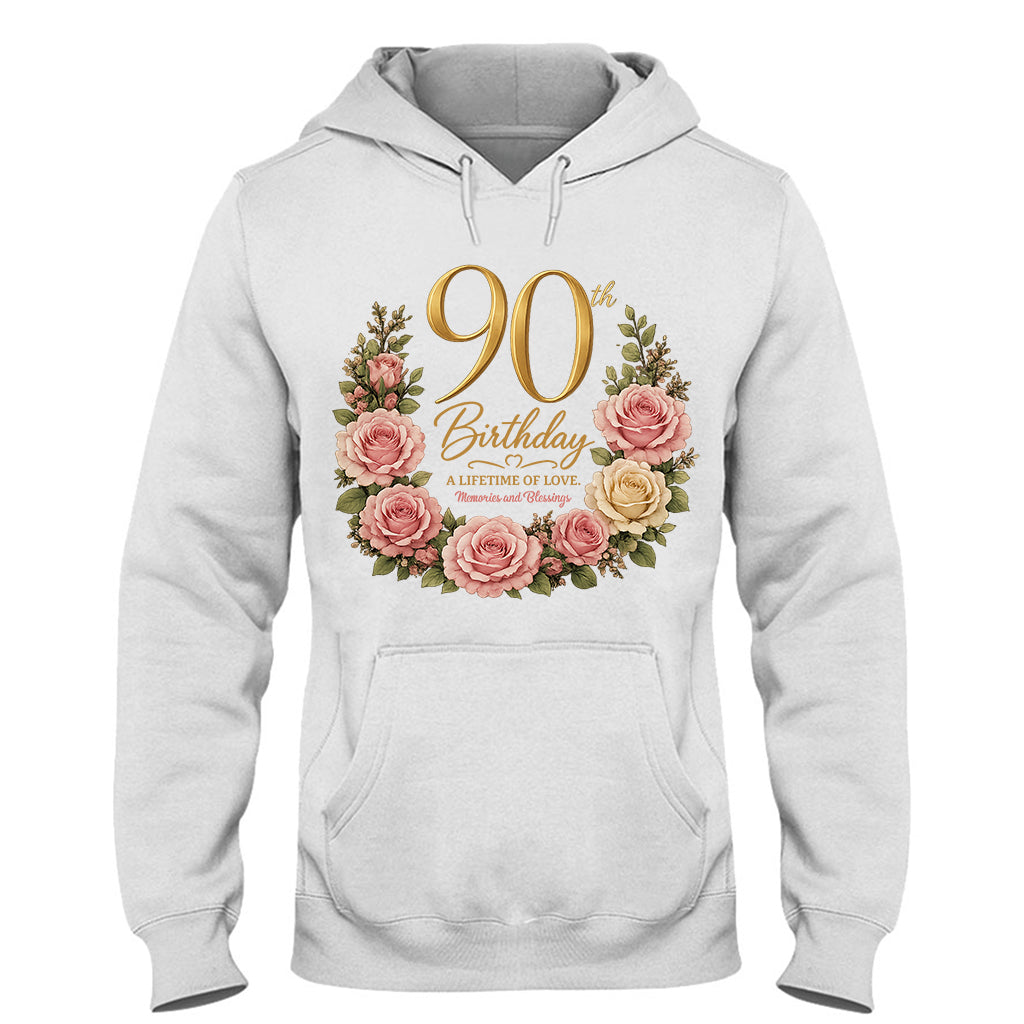 Geburtstagsgeschenk - Personalisiertes Geburtstags-T-Shirt und Hoodie