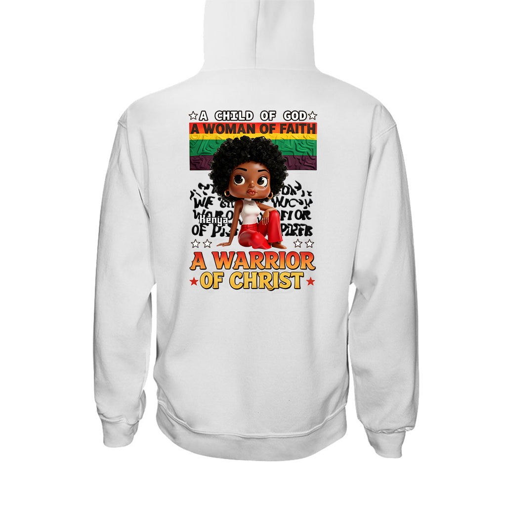 Treue schwarze Frau – Personalisiertes T-Shirt und Hoodie für Afroamerikanerinnen