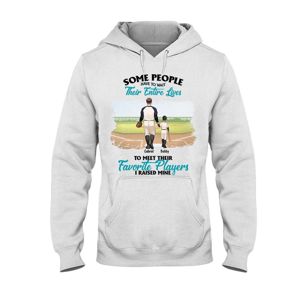 Mein Lieblingsspieler – Personalisiertes Baseball-T-Shirt und Hoodie