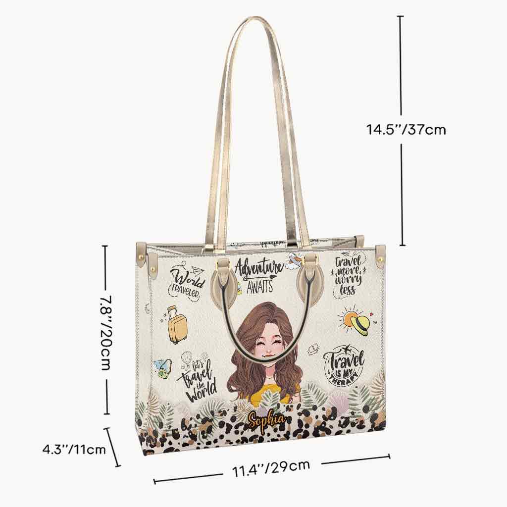 Mehr reisen, weniger sorgen – Personalisierte Reisehandtasche aus Leder