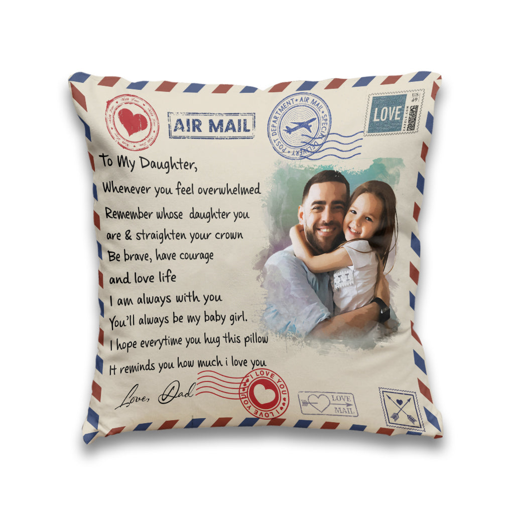 Ich bin immer bei dir – Personalisiertes Kissen für die Tochter