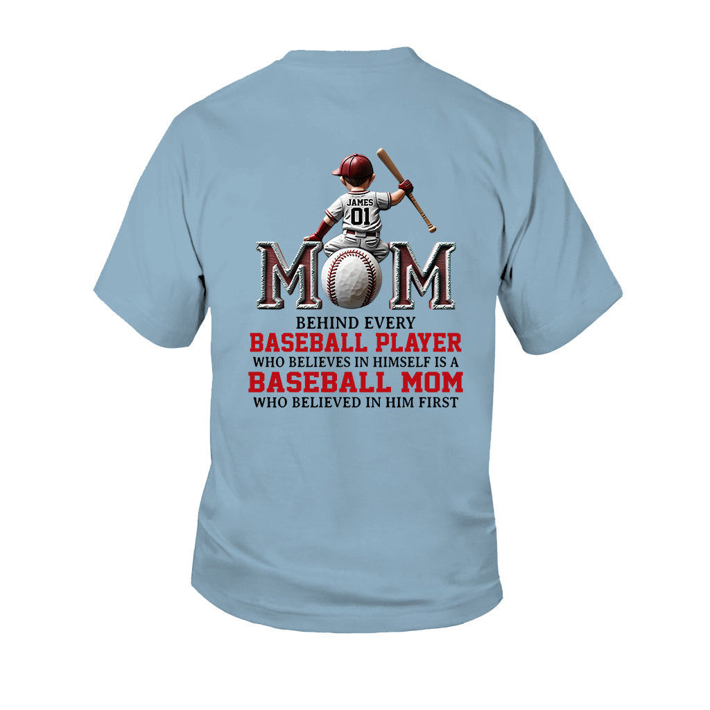 Mama von Basketballern – Personalisiertes Mutter-T-Shirt und Hoodie