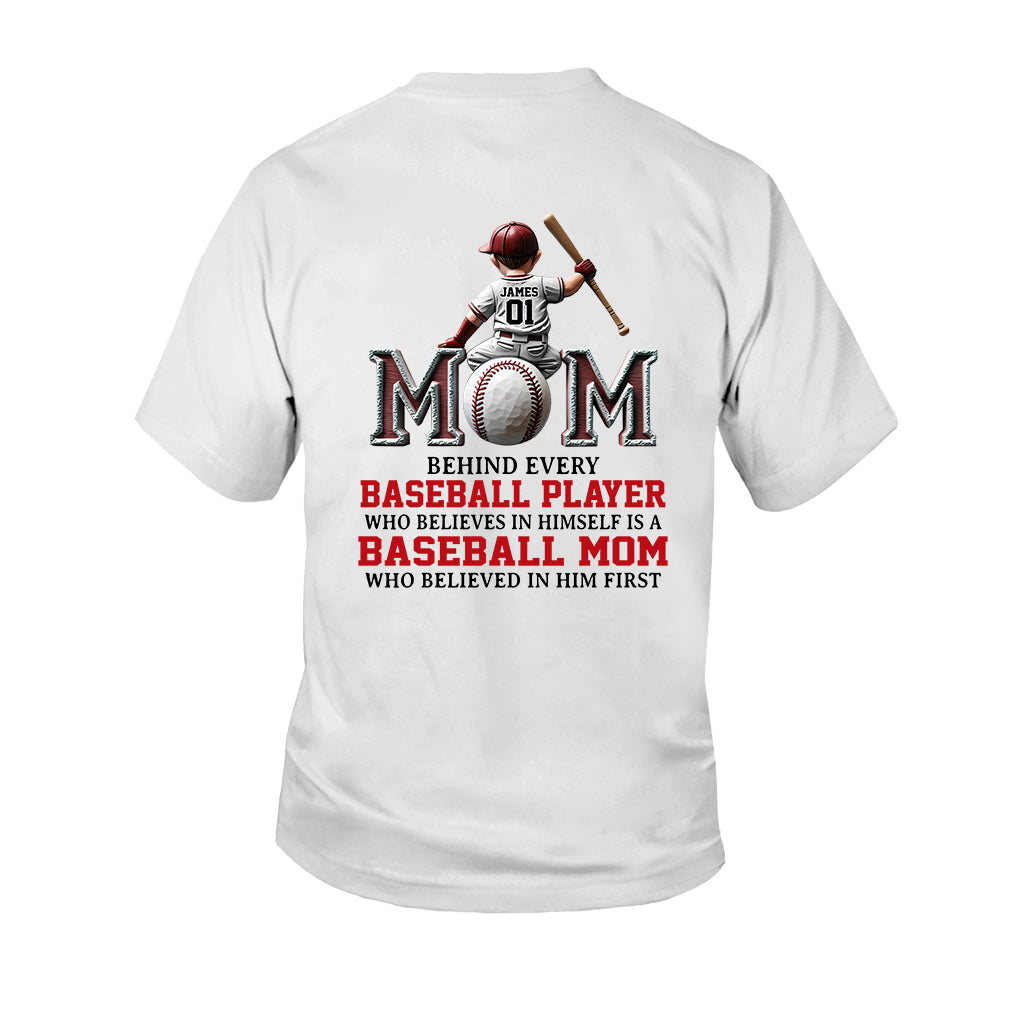 Mama von Basketballern – Personalisiertes Mutter-T-Shirt und Hoodie