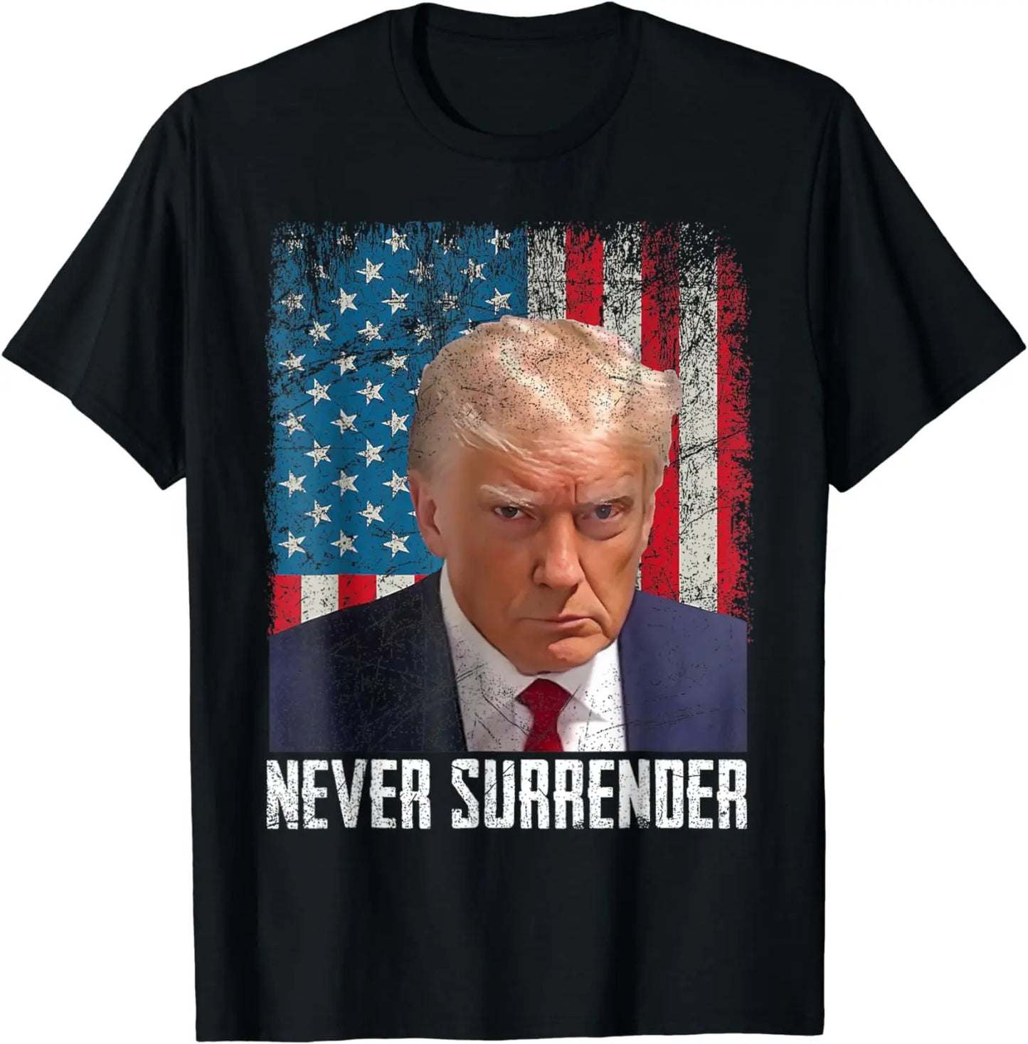„Warten auf Trump 2024“ – Lustiges T-Shirt mit Aufdruck und Hoodie