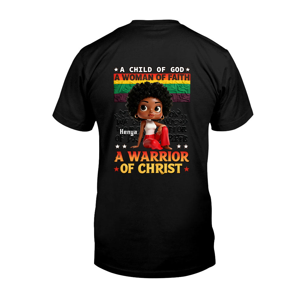 Treue schwarze Frau – Personalisiertes T-Shirt und Hoodie für Afroamerikanerinnen