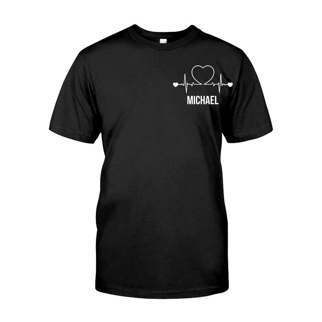 Der beste Papa aller Zeiten – Personalisiertes Vater-T-Shirt und Hoodie
