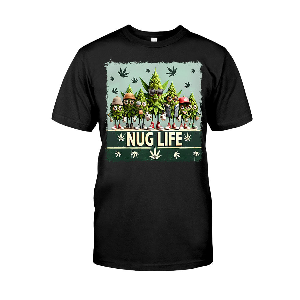 Nug Life – Weed-T-Shirt und Hoodie