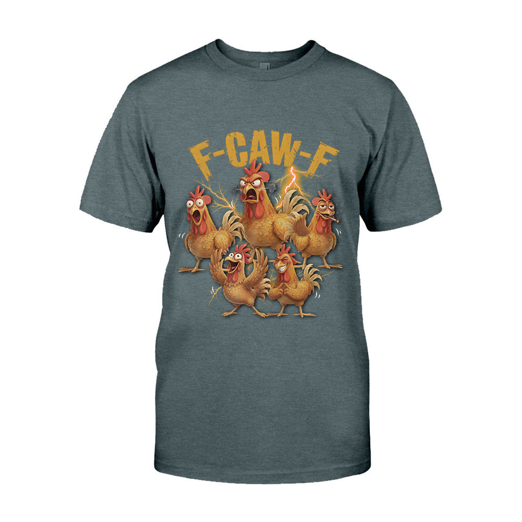 F Caw F Chicken T-Shirt - Hühner-T-Shirt und Hoodie