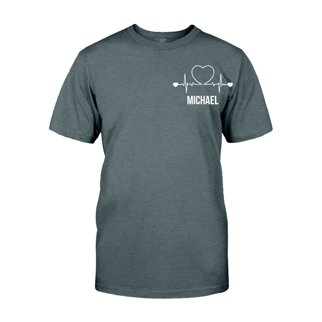 Der beste Papa aller Zeiten – Personalisiertes Vater-T-Shirt und Hoodie