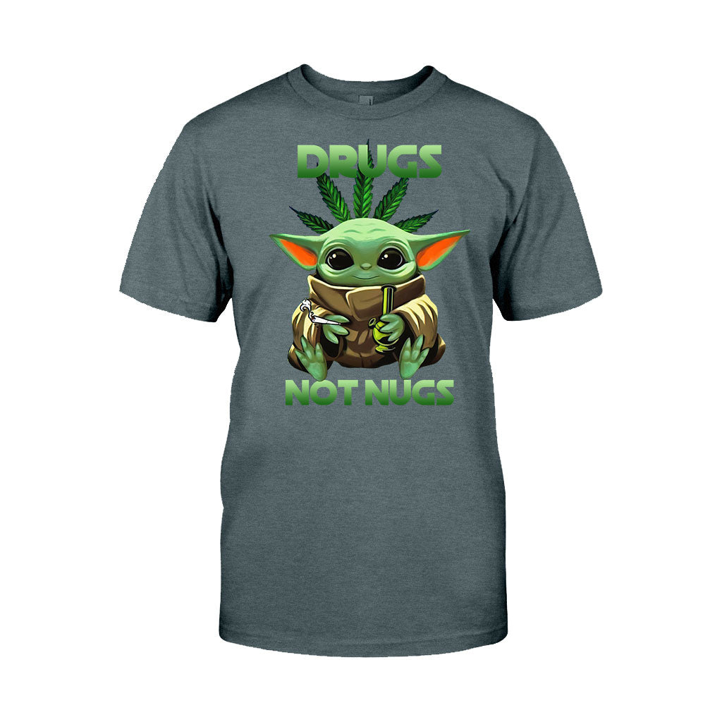 Drogen statt Blüten – Weed-T-Shirt und Hoodie