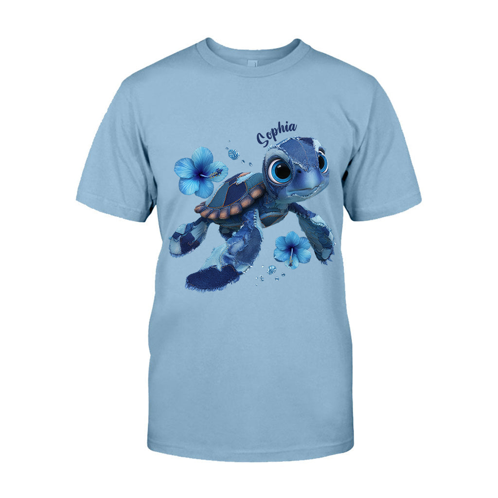 Liebe Schildkröte – Personalisiertes Schildkröten-T-Shirt und Hoodie