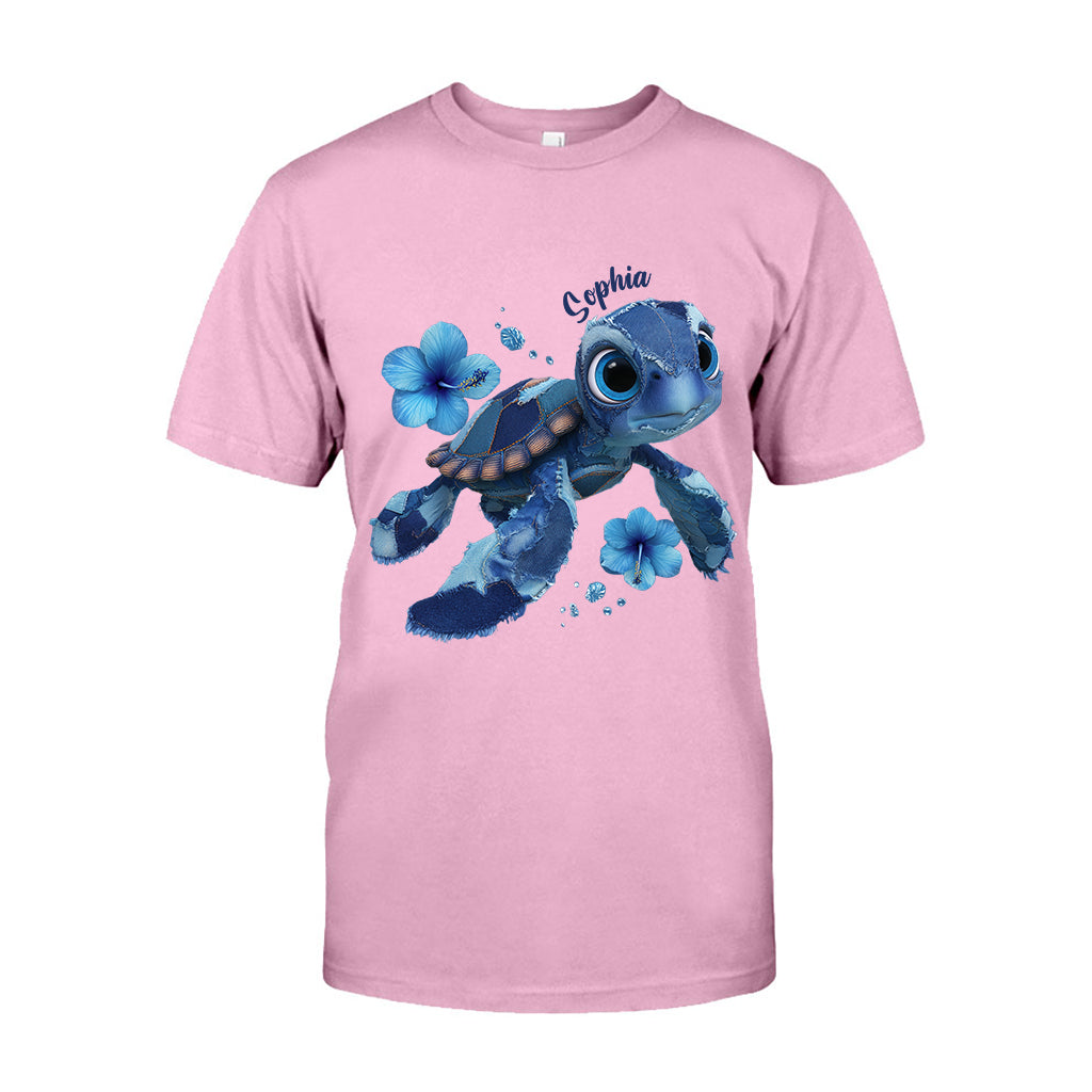 Liebe Schildkröte – Personalisiertes Schildkröten-T-Shirt und Hoodie